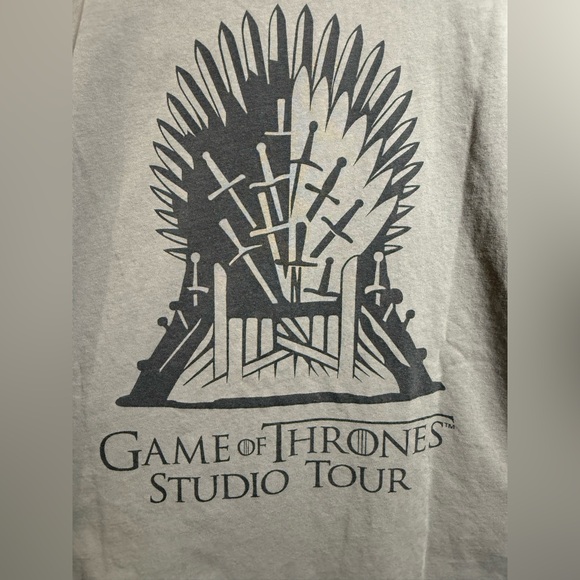 Men’s‎ Game of Thrones Studio Tour Tshirt, Size XL - Picture 7 of 7